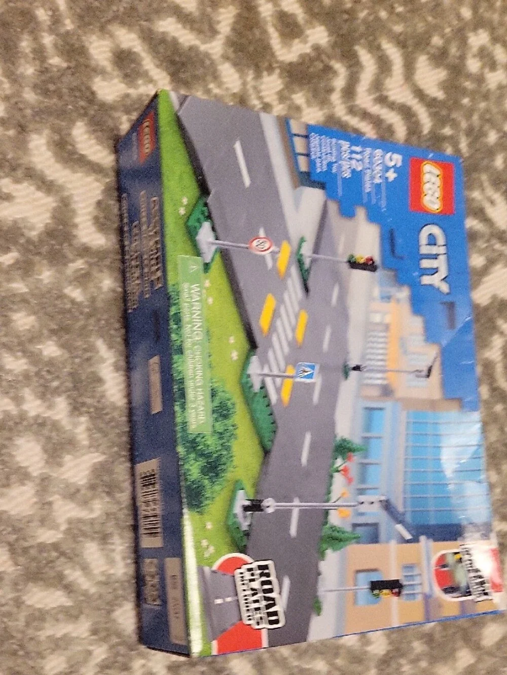 LEGO City Road Plates Set - Gray, Blue, Yellow, Green